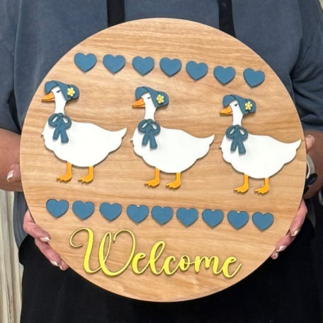 SPRING 3D Door Hangers (16")