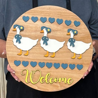 SPRING 3D Door Hangers (16")