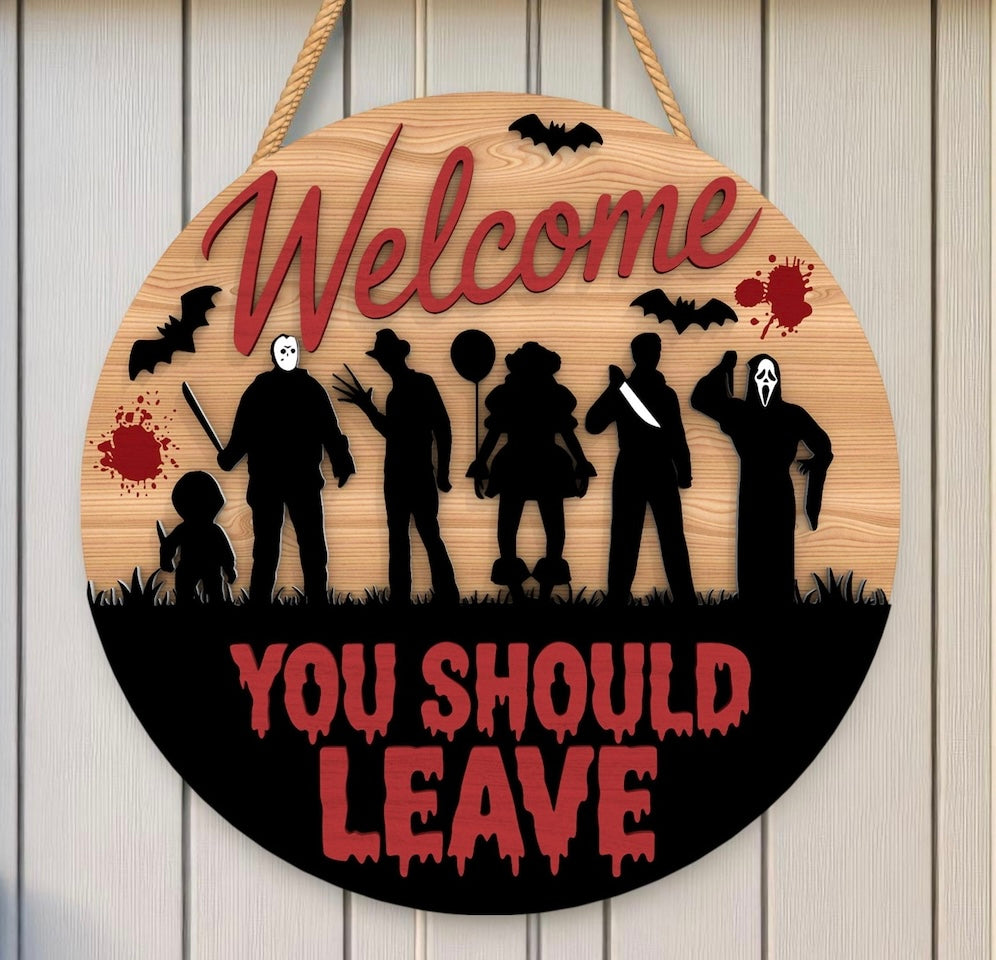 HALLOWEEN 3D Door Hangers