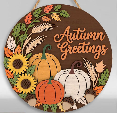 FALL 3D Door Hangers (18")