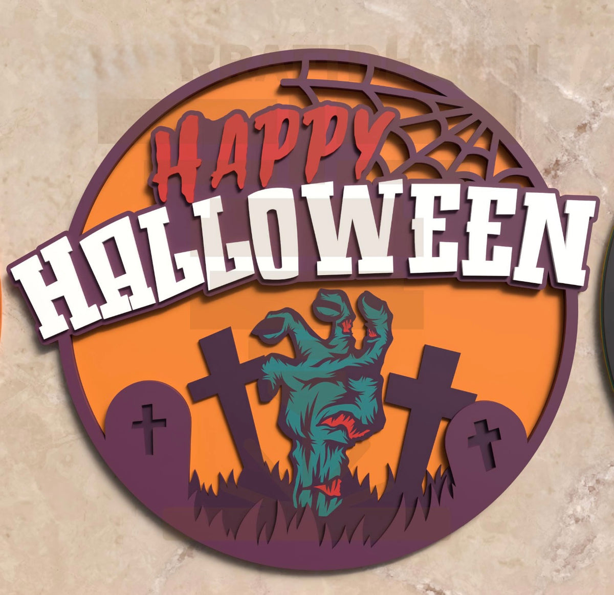 HALLOWEEN 3D Door Hangers