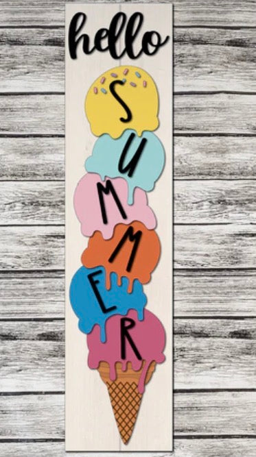 SUMMER Door Leaners (11x48")