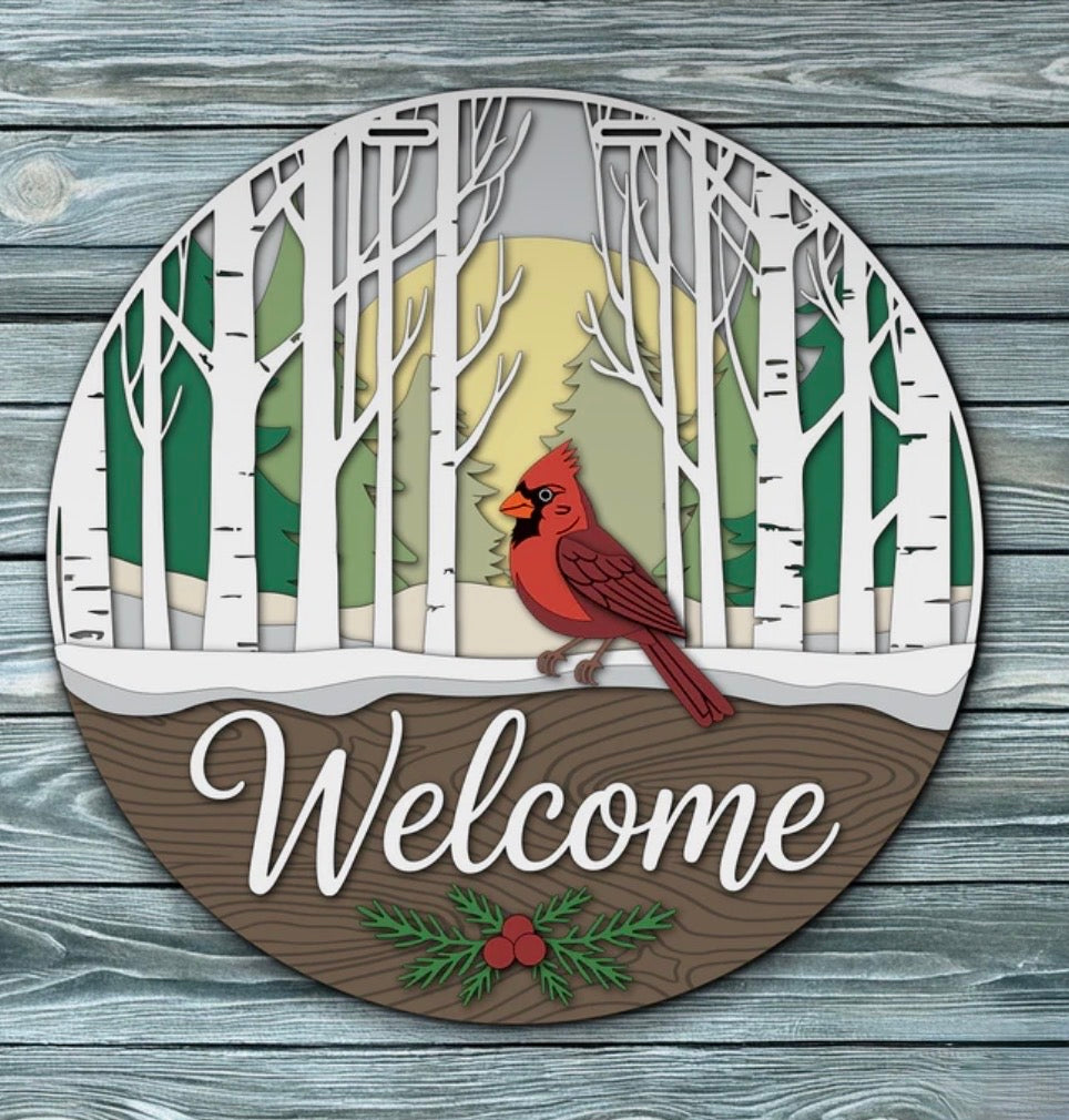 HOLIDAY 3D Door Hangers