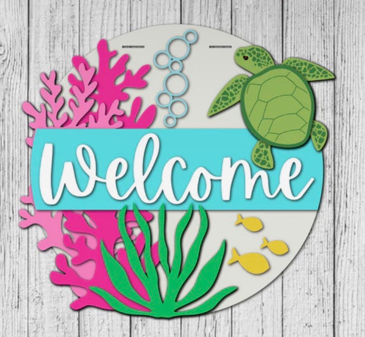 SUMMER 3D Door Hangers (16")