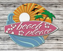 SUMMER 3D Door Hangers (16")