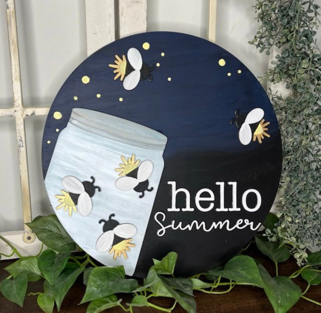 SUMMER 3D Door Hangers (16")