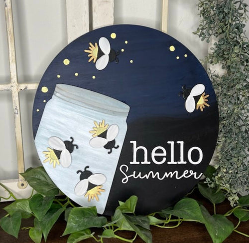 SUMMER 3D Door Hangers (16")
