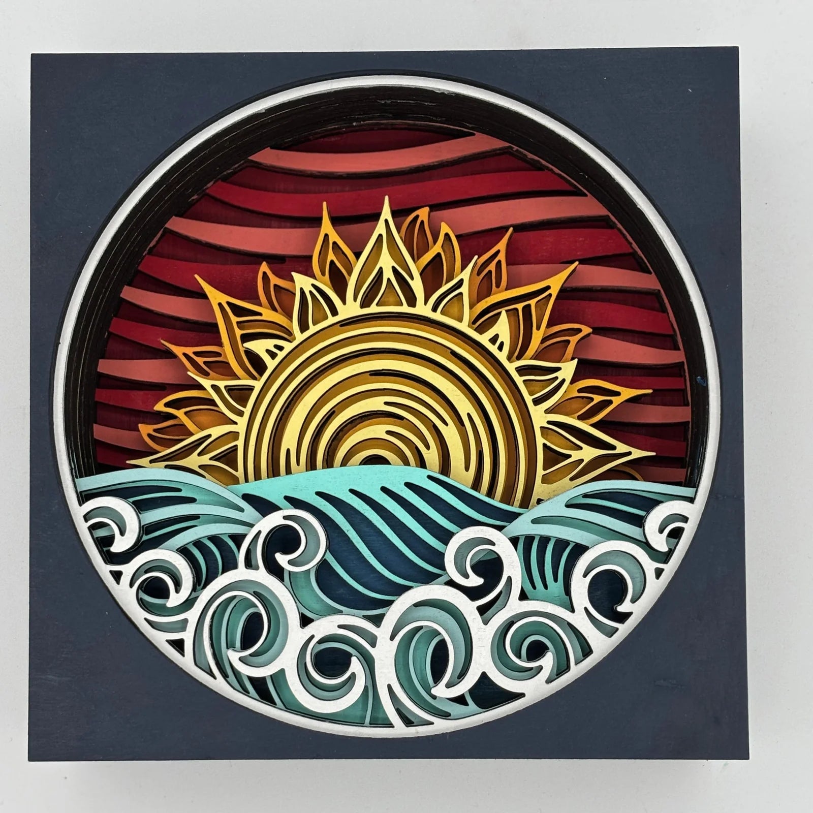 SUMMER 3D Layered Signs