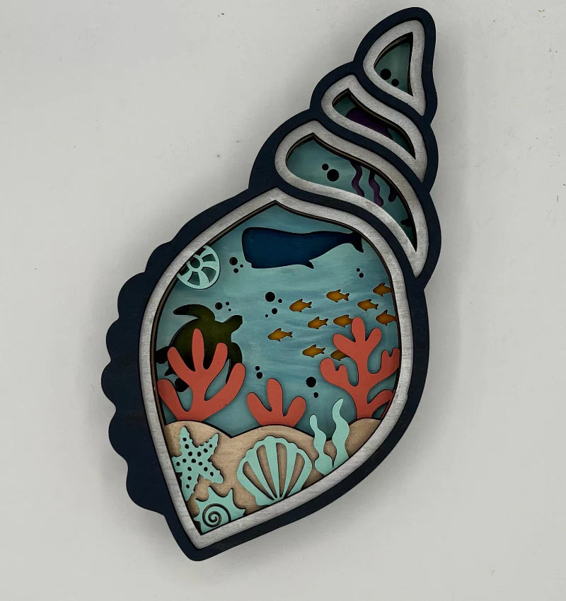 SUMMER 3D Layered Signs