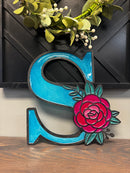RESIN Floral Monograms