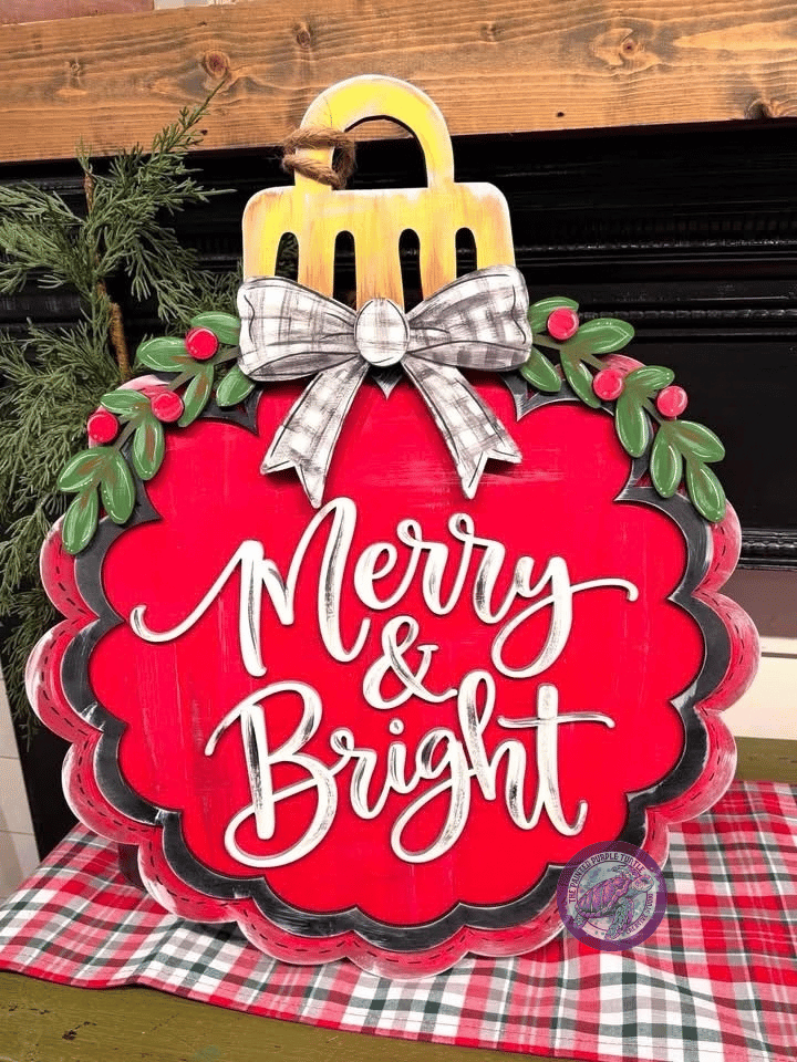 HOLIDAY 3D Door Hangers