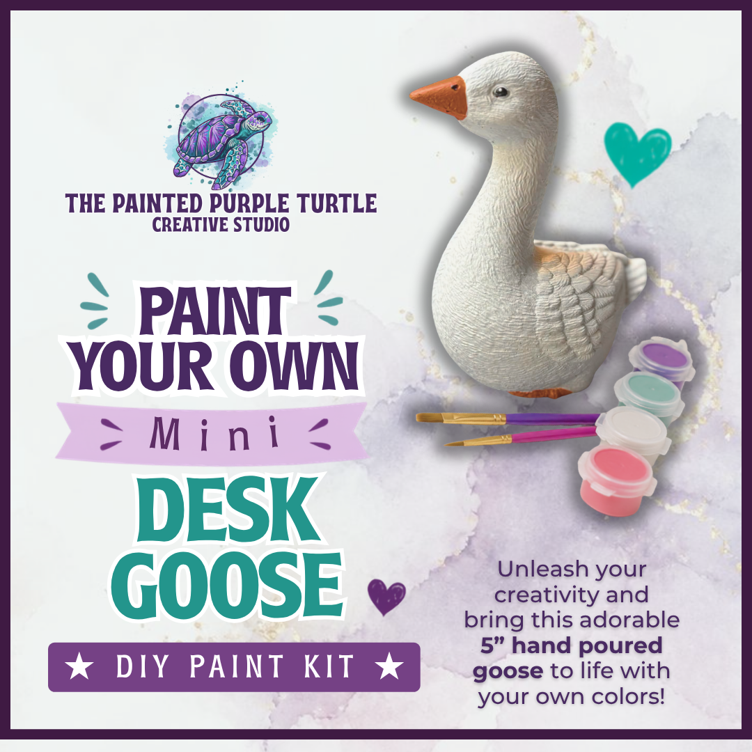 MINI DESK GOOSE PAINT KIT