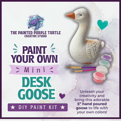 MINI DESK GOOSE PAINT KIT