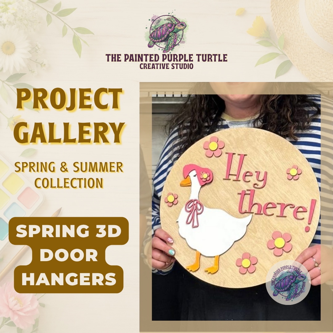SPRING 3D Door Hangers (16")