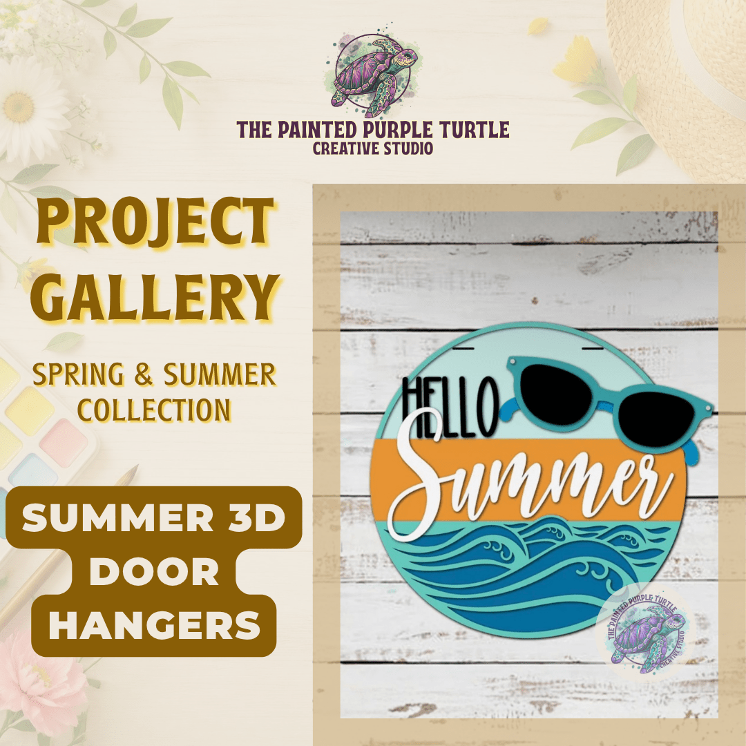 SUMMER 3D Door Hangers (16")