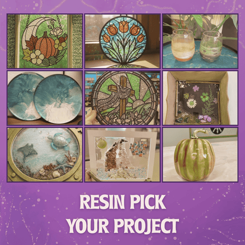 10/16/26-FRIDAY-Resin Pick Your Project 6:30pm